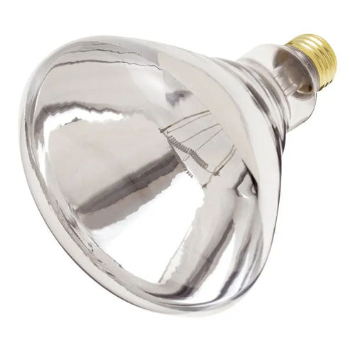 Satco S4999, R40 Incandescent, 250W, 120V, 2700K Warm White, Medium E26 Base, Clear Heat Finish
