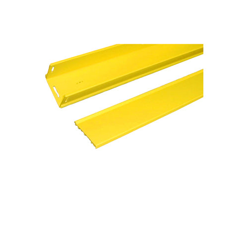 Leviton S4DCT-DHC, 4''x4'' Solid Duct with Hinged Cover, Yellow (1/Carton)