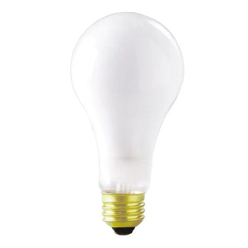 Satco S5012, A21 Incandescent, 75W, 12V, 2700K Warm White, 720 Lumens, Medium E26 Base, Frost Finish, 120 Packs
