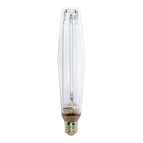 Satco S5124-TF, High Pressure Sodium HID, 1000W, 2100K, 130000 Lumens, Mogul E39 Base, Shatter Proof, Clear Finish