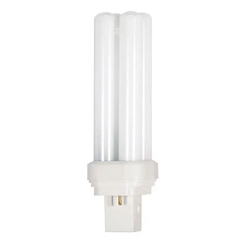 Satco S6023, T5 Pin-Based Compact Fluorescent, 28W, 5000K Natural Light, 1600 Lumens, GX32d-3 Base, White Finish