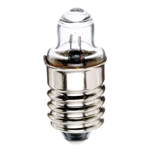 Satco S6907, TL-3 Miniature, 0.56W, 2.25V, Miniature Screw Base, Clear Finish, 10 Packs