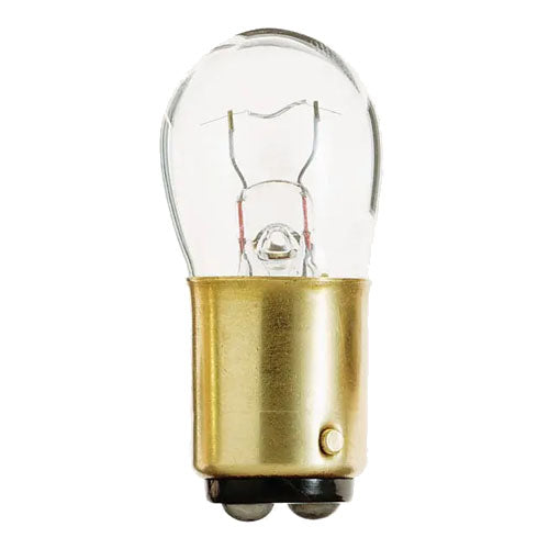 Satco S6952, B6 Miniature, 12.03W, 12.8V, Bayonet Double Contact Base, Clear Finish, 10 Packs