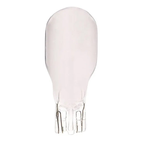 Satco S6983, T5 Miniature, 10W, 24V, 126 Lumens, Mini Wedge Base, Frost Finish, 10 Packs