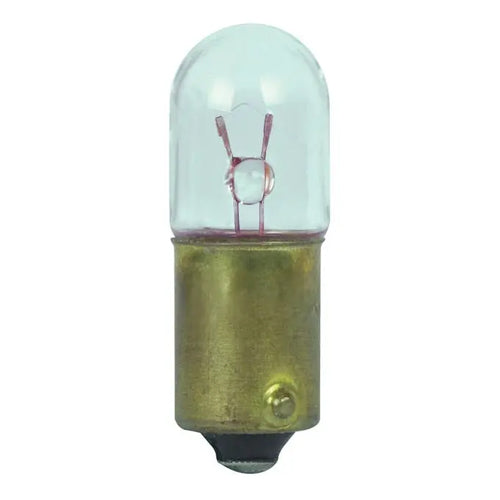 Satco S7025, T3 1/4 Miniature, 0.12W, 2V, Miniature Bayonet Base, Clear Finish, 10 Packs
