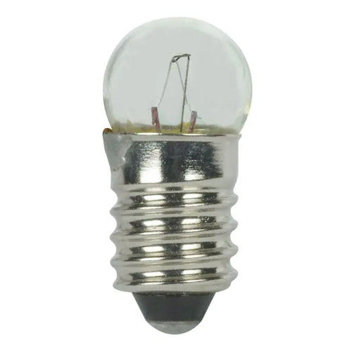 Satco S7026, G3 1/2 Miniature, 1.44W, 14.4V, 1 Lumens, Midget Screw Base, Clear Finish, 10 Packs