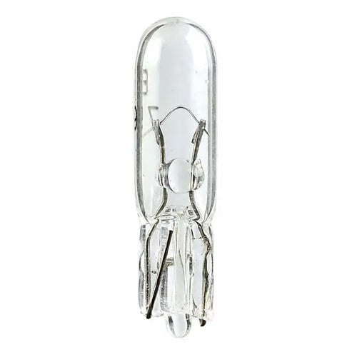 Satco S7031, T1 3/4 Miniature, 1.4W, 14V, 1 Lumens, Sub Mini Wedge Base, Clear Finish, 10 Packs