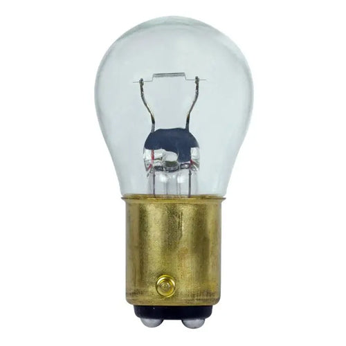 Satco S7034, S8 Miniature, 13W, 6V, 15 Lumens, Bayonet Double Contact Base, Clear Finish, 10 Packs