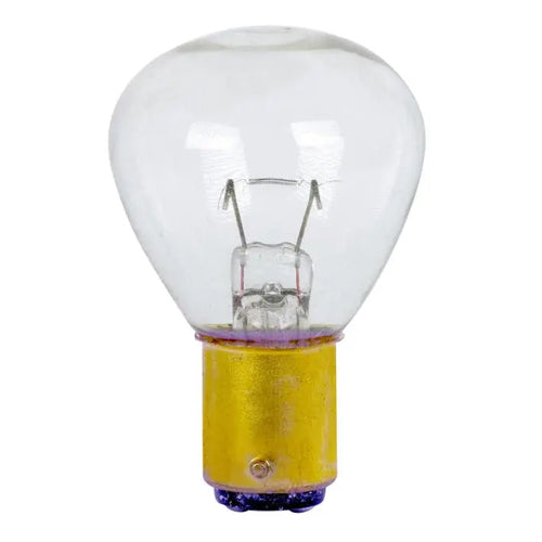 Satco S7052, RP11 Miniature, 37.5W, 12.5V, 50 Lumens, Bayonet Double Contact Base, Clear Finish, 10 Packs