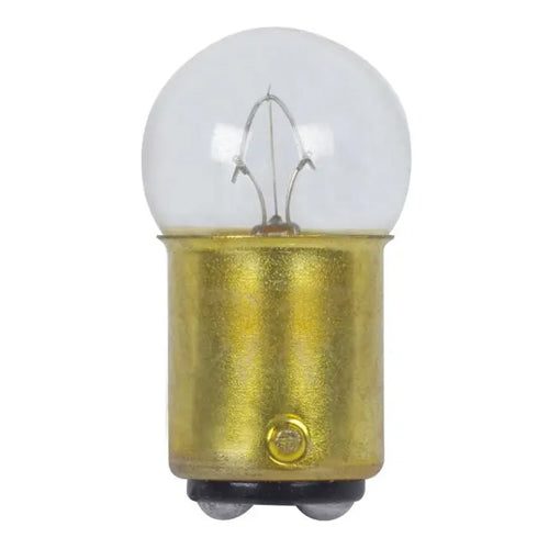 Satco S7050, G5 3/4 Miniature, 9W, 13V, 4 Lumens, Bayonet Double Contact Base, Clear Finish, 10 Packs