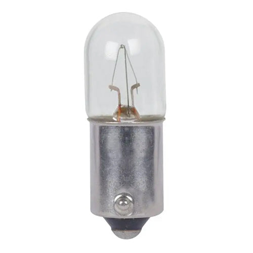 Satco S7073, T3 1/4 Miniature, 2.8W, 14V, Miniature Bayonet Base, Clear Finish, 10 Packs