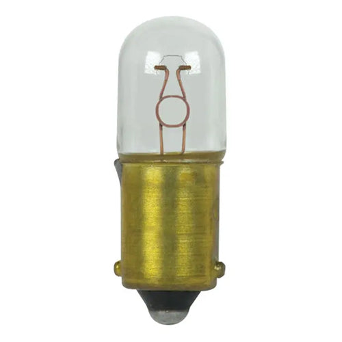 Satco S7074, T3 1/4 Miniature, 4.29W, 13V, Miniature Bayonet Base, Clear Finish, 10 Packs