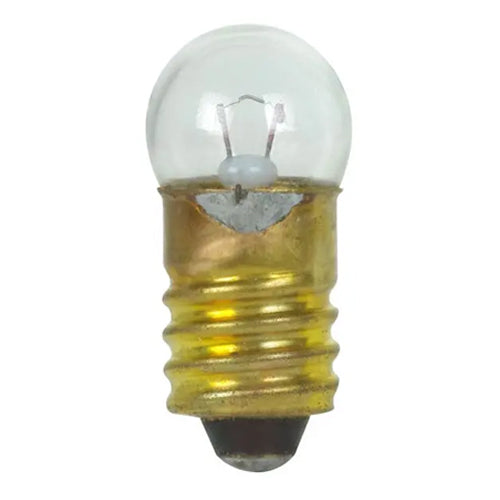 Satco S7099, TL-3 Miniature, 0.63W, 2.33V, Miniature Screw Base, Clear Finish, 10 Packs