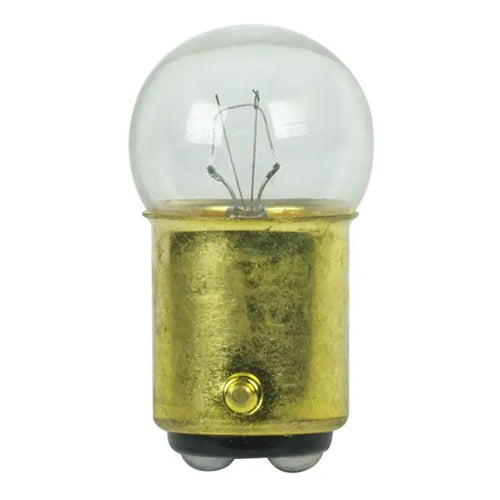 Satco S7107, G6 Miniature, 8.4W, 28V, 6 Lumens, Bayonet Double Contact Base, Clear Finish, 10 Packs