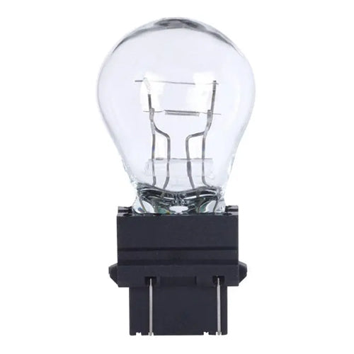 Satco S7108, S8 Miniature, 26.88/6.72W, 12.8/14V, Plastic Wedge Base, Clear Finish, 10 Packs