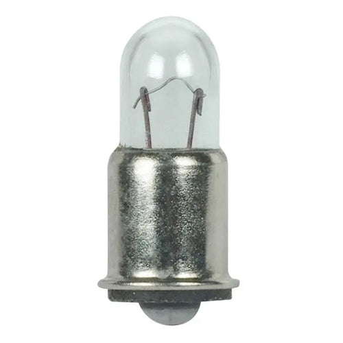 Satco S7113, T1 3/4 Miniature, 1.2W, 6V, Mini Flange Base, Clear Finish, 10 Packs