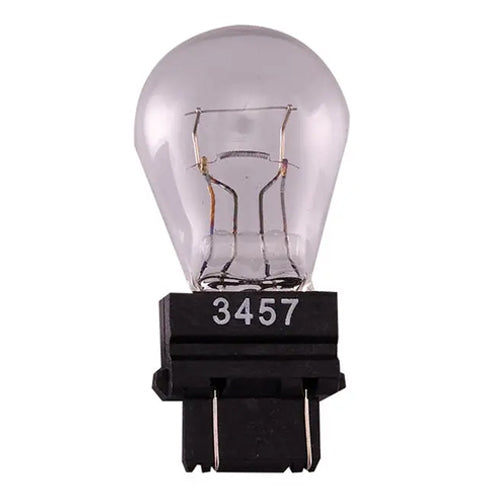 Satco S7118, S8 Miniature, 28.54W, 12.8V, Plastic Wedge Base, Clear Finish, 10 Packs