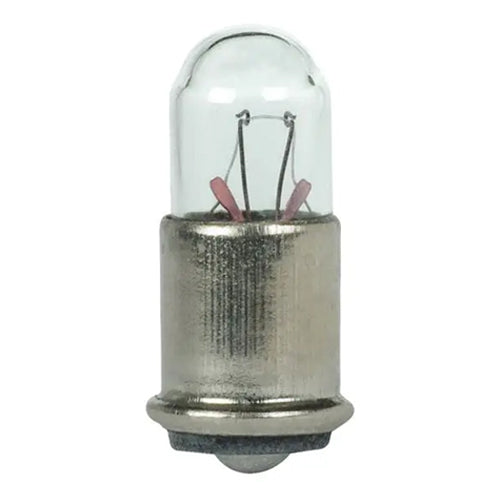 Satco S7127, T1 3/4 Miniature, 1.12W, 28V, Mini Flange Base, Clear Finish, 10 Packs