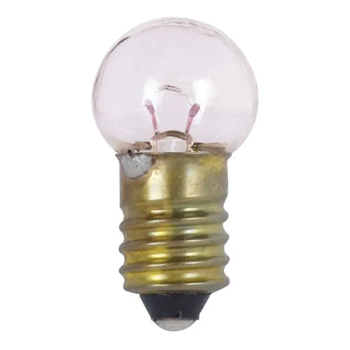 Satco S7144, G4 1/2 Miniature, 3.08W, 6.15V, Miniature Screw Base, Clear Finish, 10 Packs