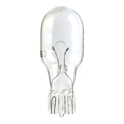 Satco S7162, T5 Miniature, 11.6W, 12.8V, 15 Lumens, Mini Wedge Base, Clear Finish, 10 Packs