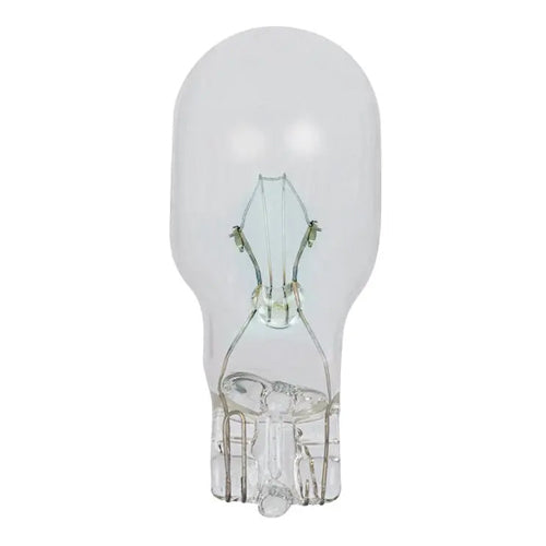 Satco S7163, T5 Miniature, 8.4W, 28V, 8 Lumens, Mini Wedge Base, Clear Finish, 10 Packs