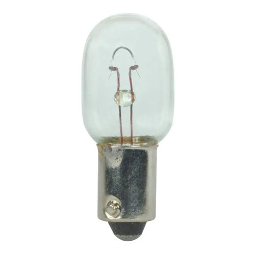 Satco S7165, T4 1/2 Miniature, 5W, 9.84V, 5 Lumens, Miniature Bayonet Base, Clear Finish, 10 Packs