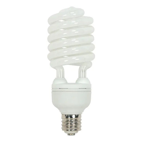 Satco S7441, T5 Compact Fluorescent, 85W, 120V, 6500K Daylight, 5700 Lumens, Mogul E39 Base, White Finish
