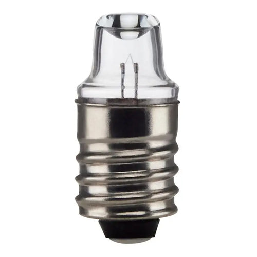 Satco S7703, TL-3 Miniature, 0.56W, 2.25V, Miniature Screw Base, Clear Finish, 10 Packs