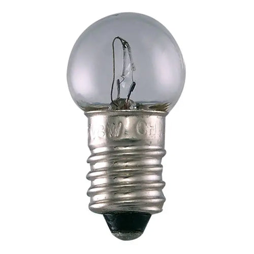 Satco S7969, G3 1/2 Miniature, 8W, 12V, Miniature Screw Base, Clear Finish, 10 Packs