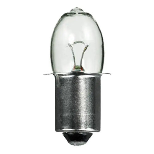 Satco S7970, B3 1/2 Miniature, 2.4W, 4.8V, 2 Lumens, Single Contact Mini Flange Base, Clear Finish, 10 Packs