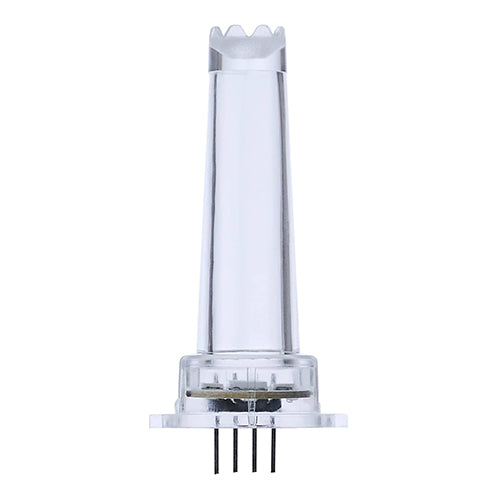 Satco S8054, S14 Smart LED String Light Replacement Lamp, 0.5W, 24V, 3000-6500K RGB and Tunable White, 28 Lumens, 4-Pin Base, Clear Finish