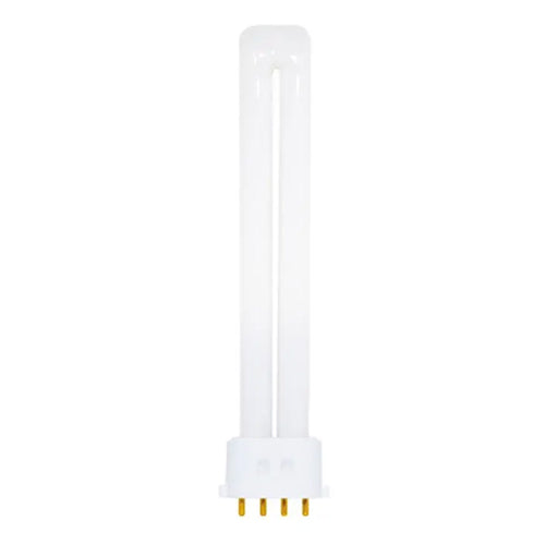 Satco S8369, T4 Pin-Based Compact Fluorescent, 13W, 4100K Cool White, 800 Lumens, 2GX7 (4-Pin) Base, White Finish, 50 Packs