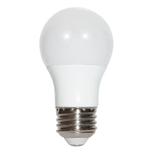 Satco S9033, A15 LED, 5.5W, 120V, 5000K Natural Light, 450 Lumens, Medium E26 Base, Frost Finish, 6 Packs