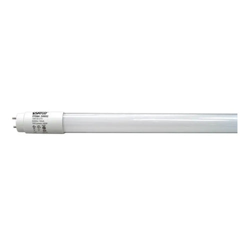 Satco S8892, 4' T8 LED, 13W, 120-277V, 4000K Cool White, 1950 Lumens, Medium Bi Pin Base, Frost Finish