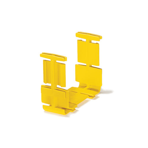 Leviton S8JNR-SLT, 4''x8'' Joiner, Yellow (Requires End Slots)