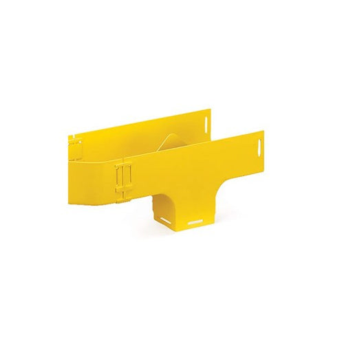 Leviton S8VTE-TEE, 4''x8'' Vertical Tee without Cover, Yellow