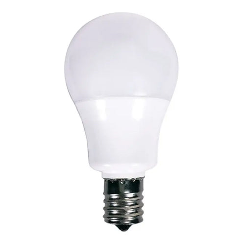 Satco S9068, A15 LED, 5.5W, 120V, 5000K Natural Light, 450 Lumens, Intermediate E17 Base, Frost Finish, 6 Packs