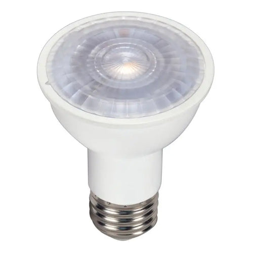 Satco S9389, PAR16 LED, 6.5W, 120V, 5000K Natural Light, 500 Lumens, Medium E26 Base, Clear Finish