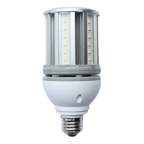 Satco S9754, LED HID Replacement, 14W, 12-24V, 5000K Natural Light, 1680 Lumens, Medium E26 Base, Clear Finish
