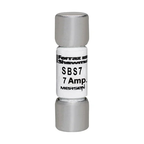 Mersen SBS7, SBS Midget Fast-Acting Ferrule Fuse, 600VAC, 7A