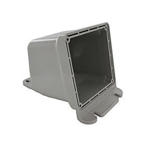 Techspan SCMBB03, Back Box with Grounding Plate, Size 3 (Large), 1-1/2'' HUB, For 125/100A Receptacle and Inlets, 120 Cubic Inch Capacity