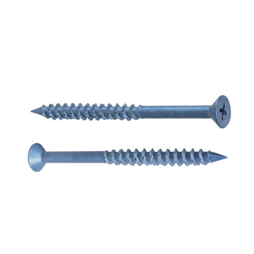 UCAN SCP 14234, Super Scru-It® Anchors, Blue Ruspro® Coated, Phillips Flat-Head, 1/4″ x 2-3/4″, 1000 Packs
