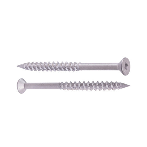 UCAN SCR 14234B, Super Scru-It® Anchors, Bulk Packs, Silver Ruspro® Coated, 1/4″ x 2-3/4″, Bit Size #3, 1000 Packs