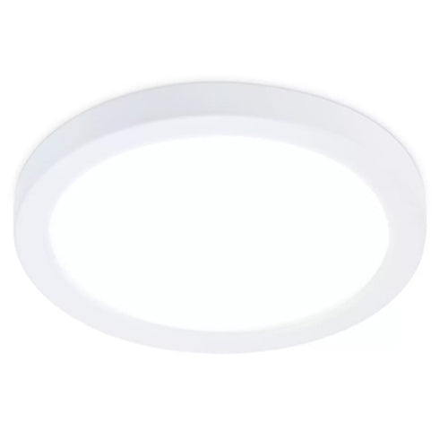 Philips SD7RSLMZ10SCTUW,  7" LED Round Surface Mount Fixture, 120-277V, 12/14W, 800/1000 Lumens, 2700/3000/3500/4000/5000K, 0-10V Dimming, White Finish