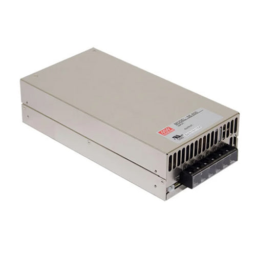 Mean Well SE-600-24, AC/DC Converter, Output 24Vdc, 0~25Amp, 600W with PFC and Parallel Function , Input 90-132VAC / 180-264VAC Selected by Switch