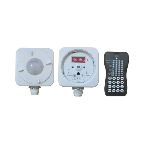 Etlin-Daniels SENPIR-HLB-D, Dimmable High and Low Bay PIR Occupancy Sensor /120V-277V-347V/360˚