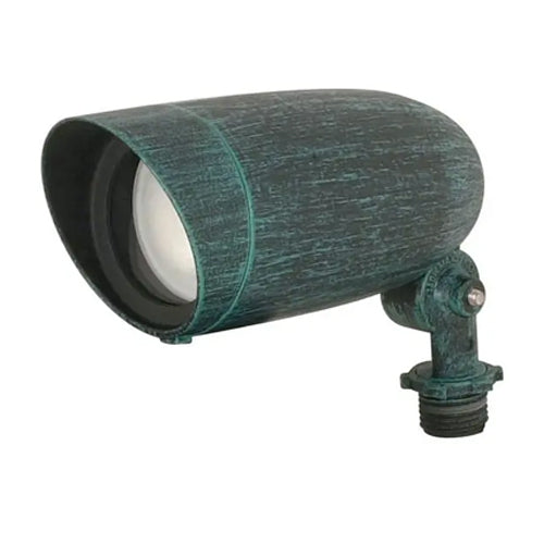 Satco SF76-655, 1 Light, Landscape Flood, PAR16 Lamp Type, 50W, Halogen, Medium Base, Antique Verdi Finish