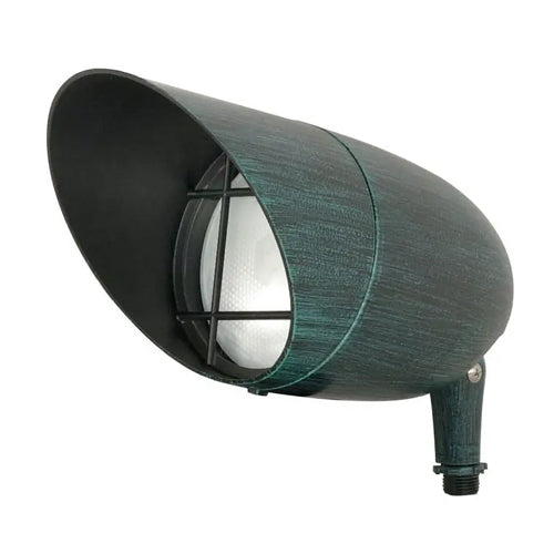Satco SF76-658, 1 Light, Landscape Flood, PAR38 Lamp Type, 150W, Halogen, Medium Base, Antique Verdi Finish