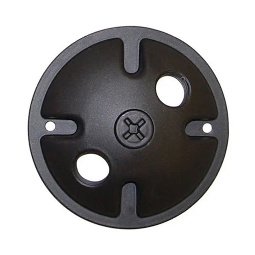 Satco SF76-666, 2 Light Die Cast Mounting Plate, Dark Bronze Finish