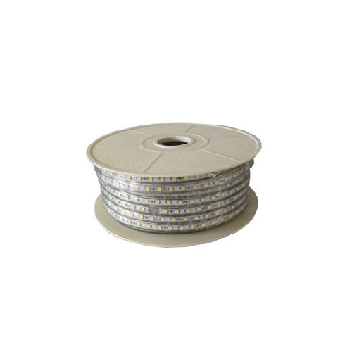 Ortech SL-50M-3K, 50 meter LED Strip/Tape Light, 120VAC, 8-10W/meter, Cuttable Every 50cm, 3000K Warm White, Dimmable